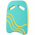 Tavoletta da nuoto con manici verde e giallo